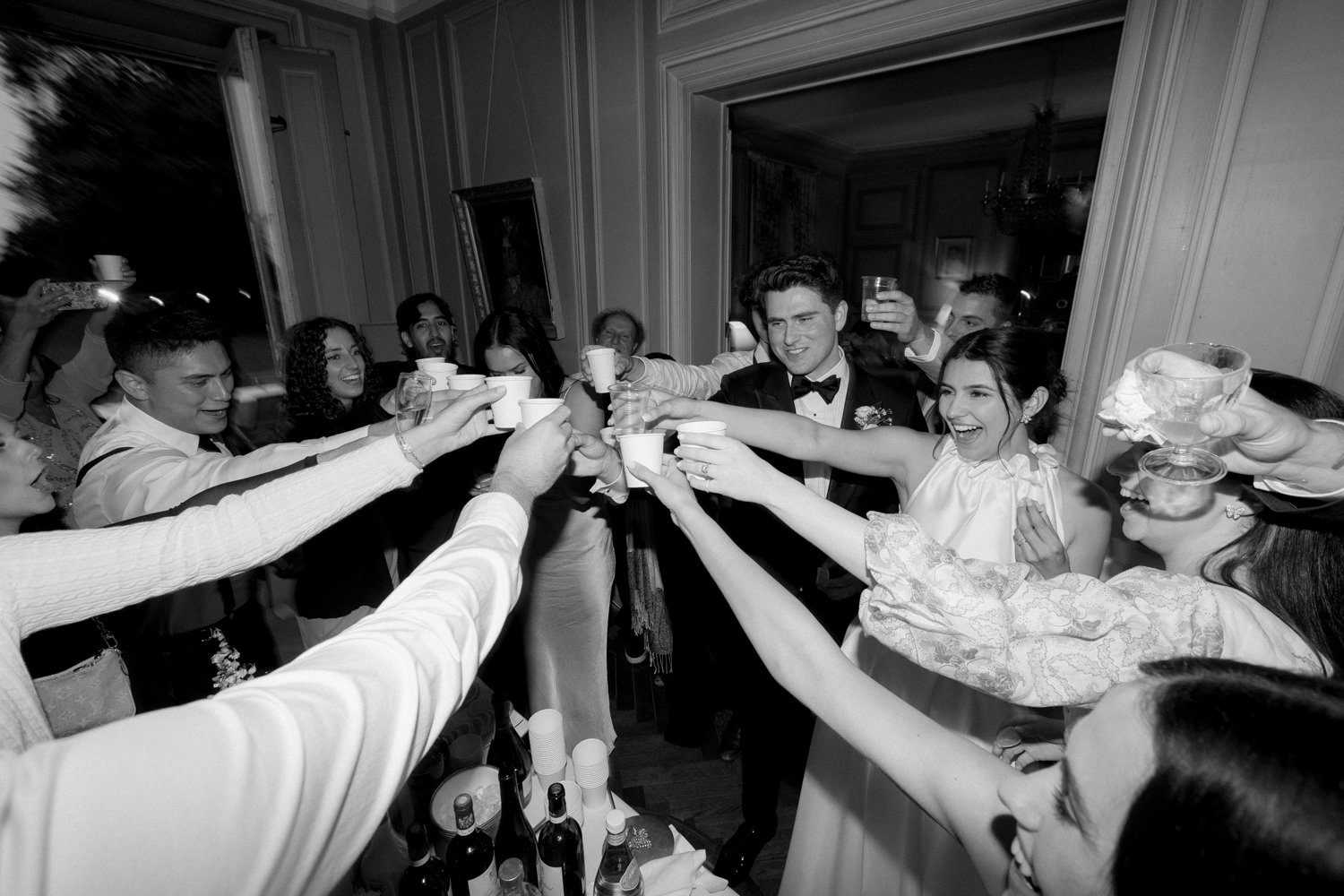 chateau wedding paris party